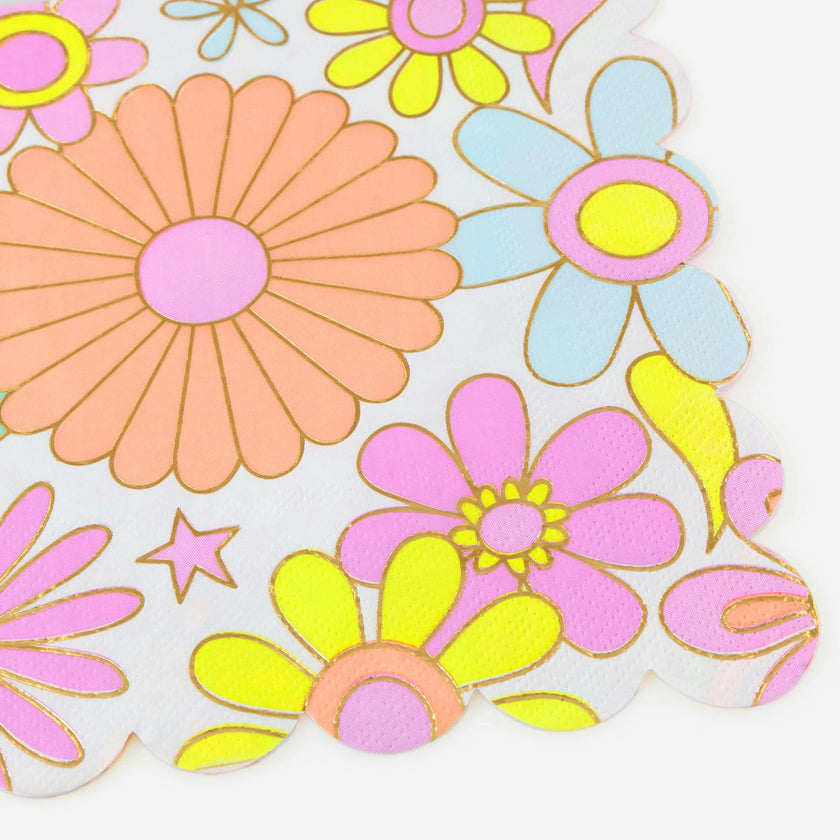 Flower Power Large Napkins