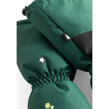 Mondo Monster Elastic Long Cuff Mittens, Green
