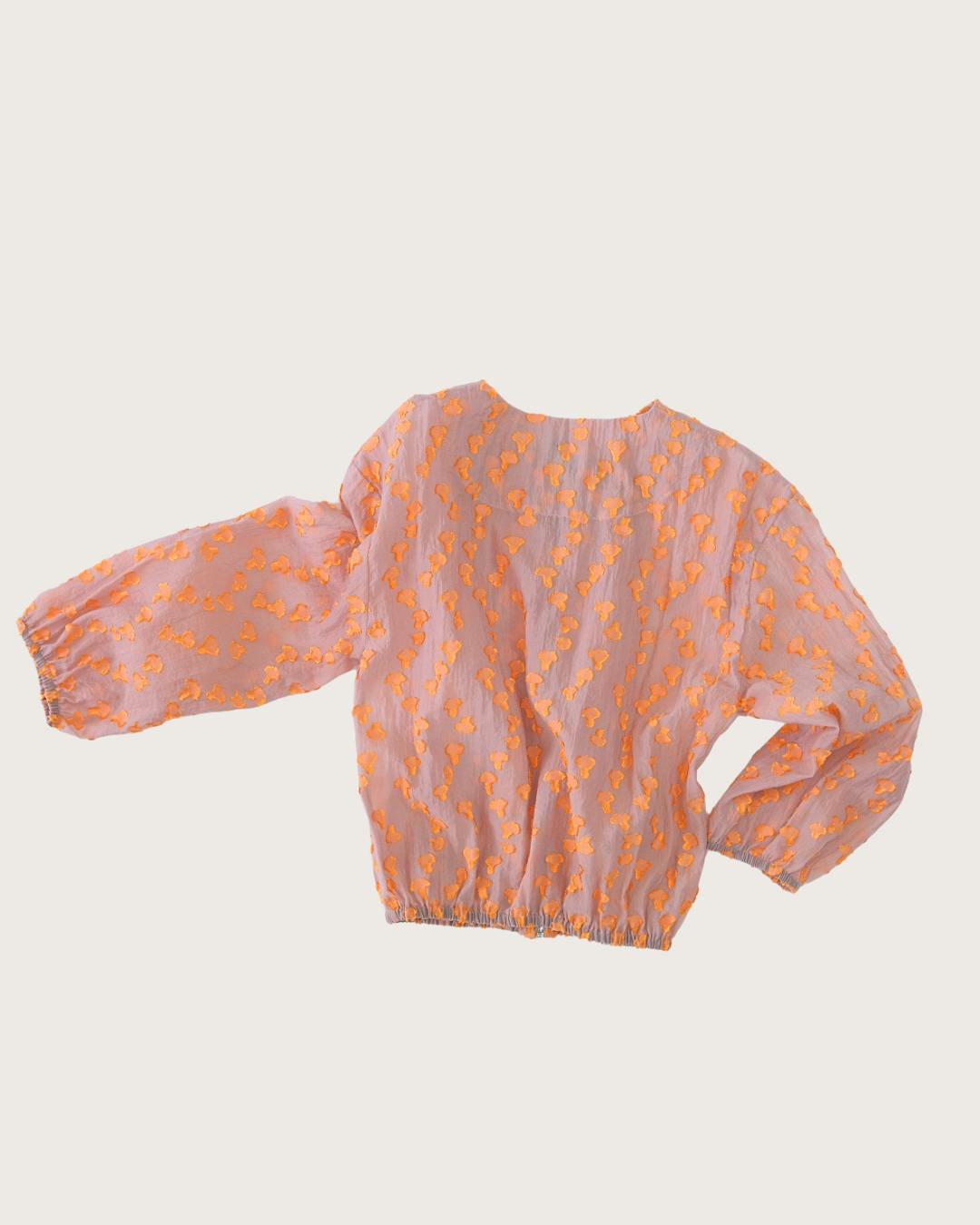 Koko Oversized Sheer Zip Jacket