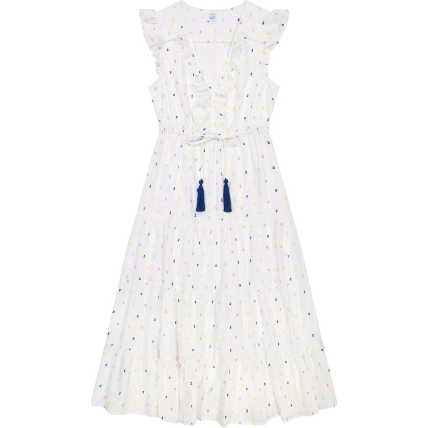 Women's Giselle Maxi Swiss Dot Dress, Dots