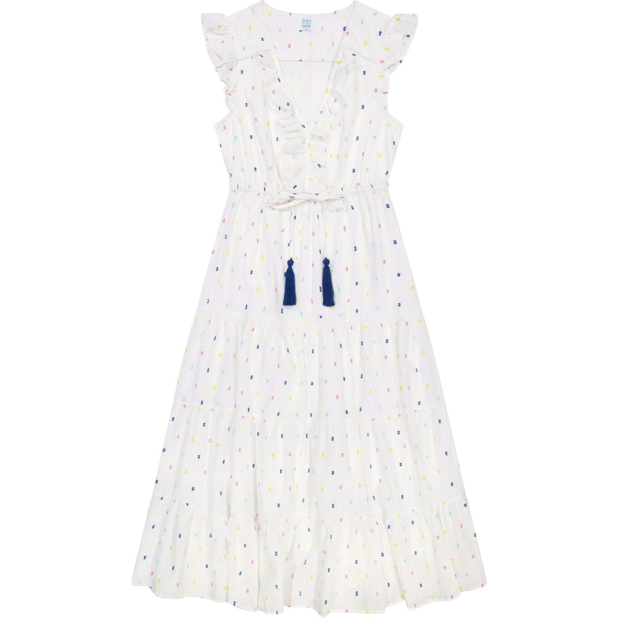 Women's Giselle Maxi Swiss Dot Dress, Dots