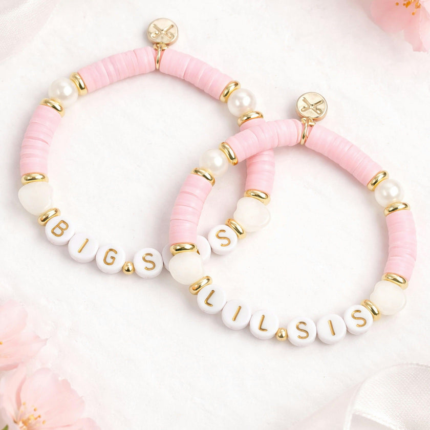 Big and Lil Sis Bracelet Set