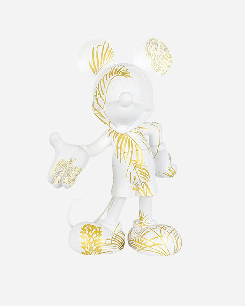 Mickey STAR STYLE White & Gold 12in