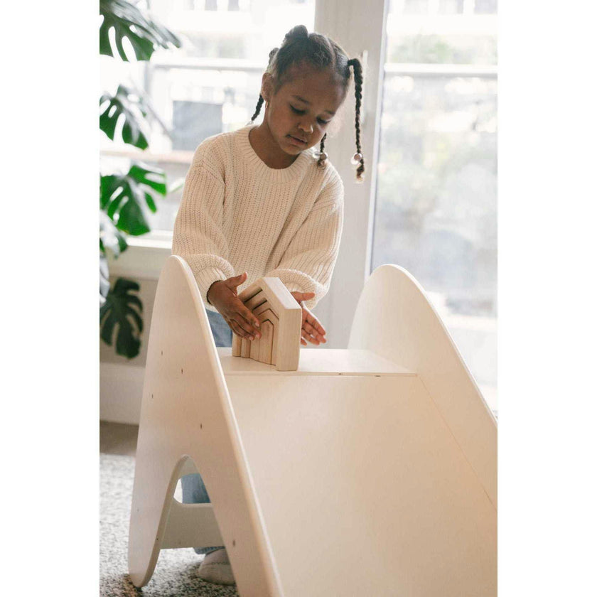 Toddler Wooden Slide Play Ramp