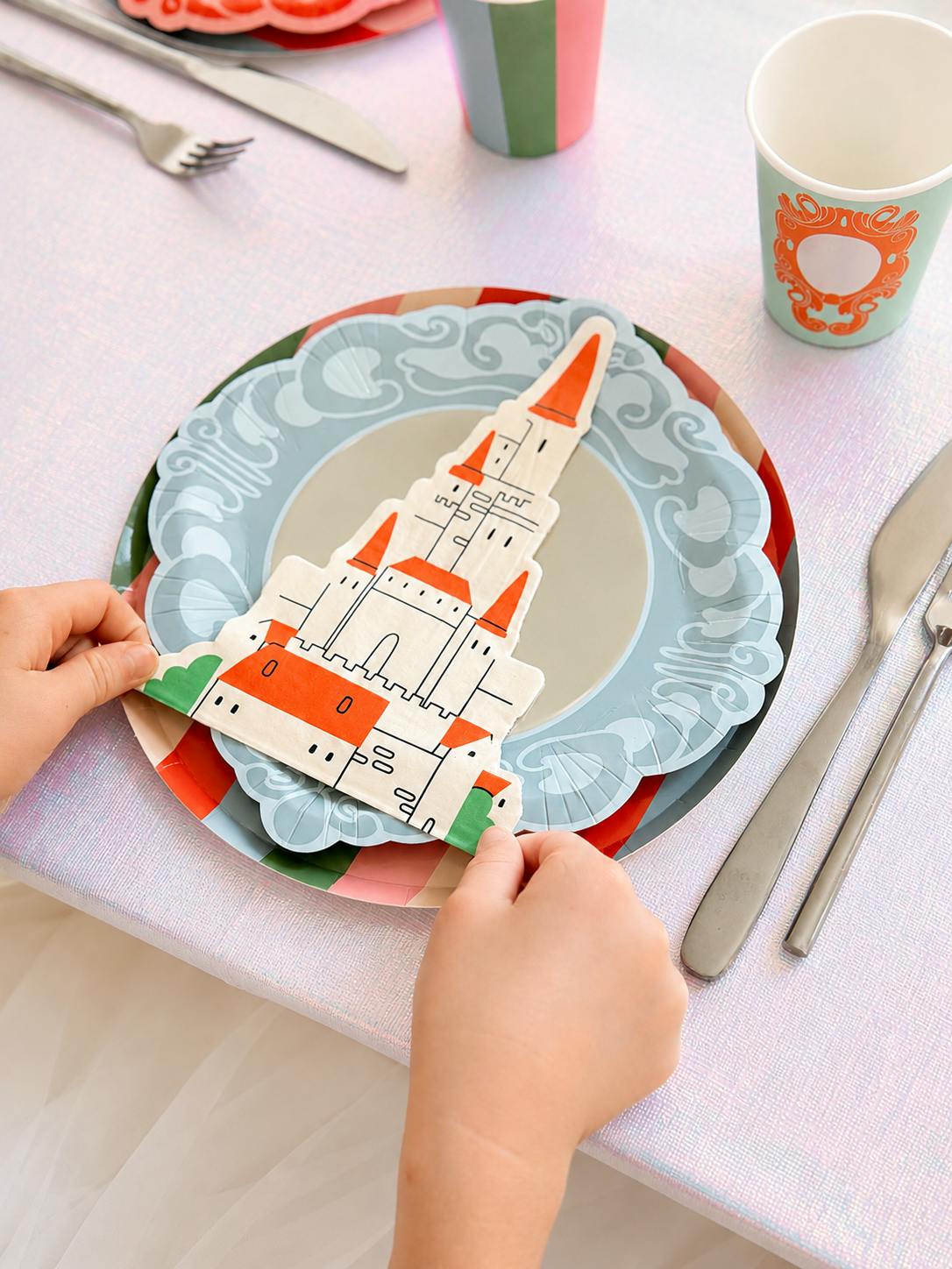 Castle Napkins - Princess Party (x20)