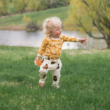 Honeycomb Bamboo Long Sleeve One Piece