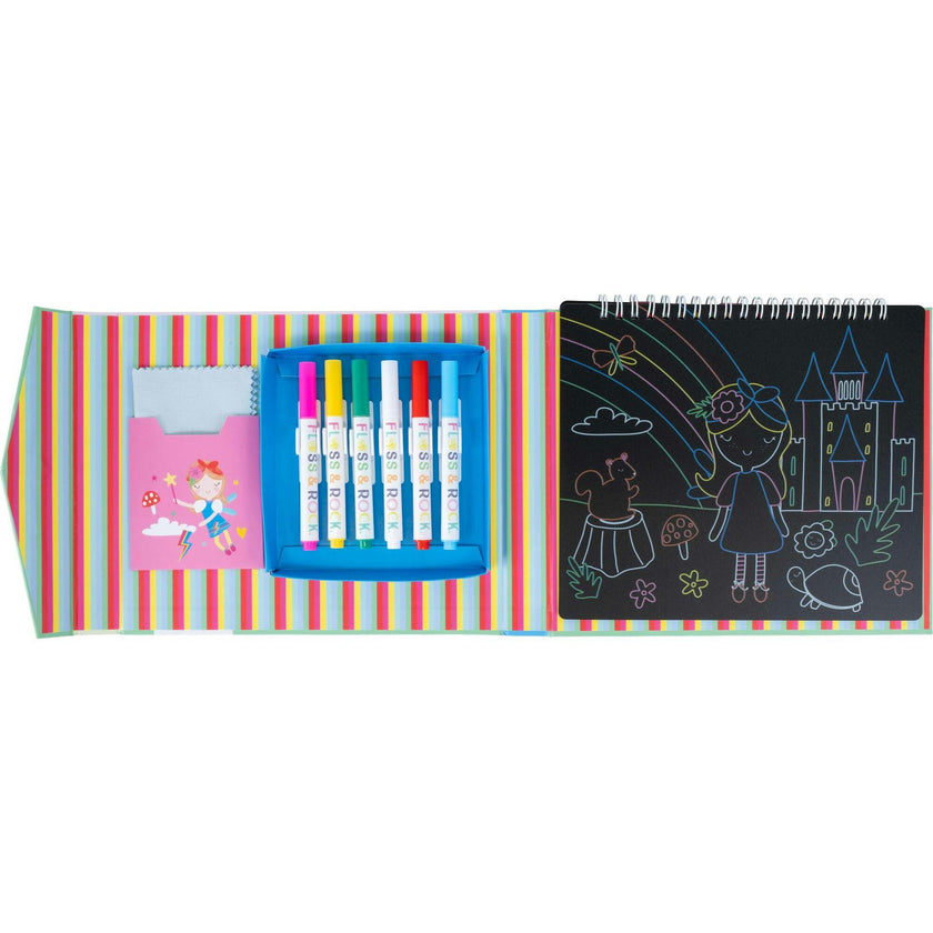 Rainbow Fairy Chalkboard Sketchbook