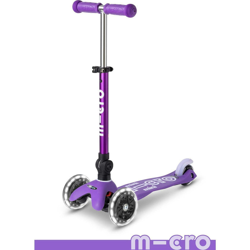 Micro Mini Foldable LED Scooter