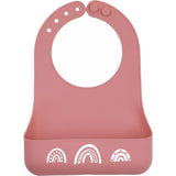 Chasing Rainbows Little Bites Narrow Bib