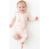 Ballerina Zippered Footie