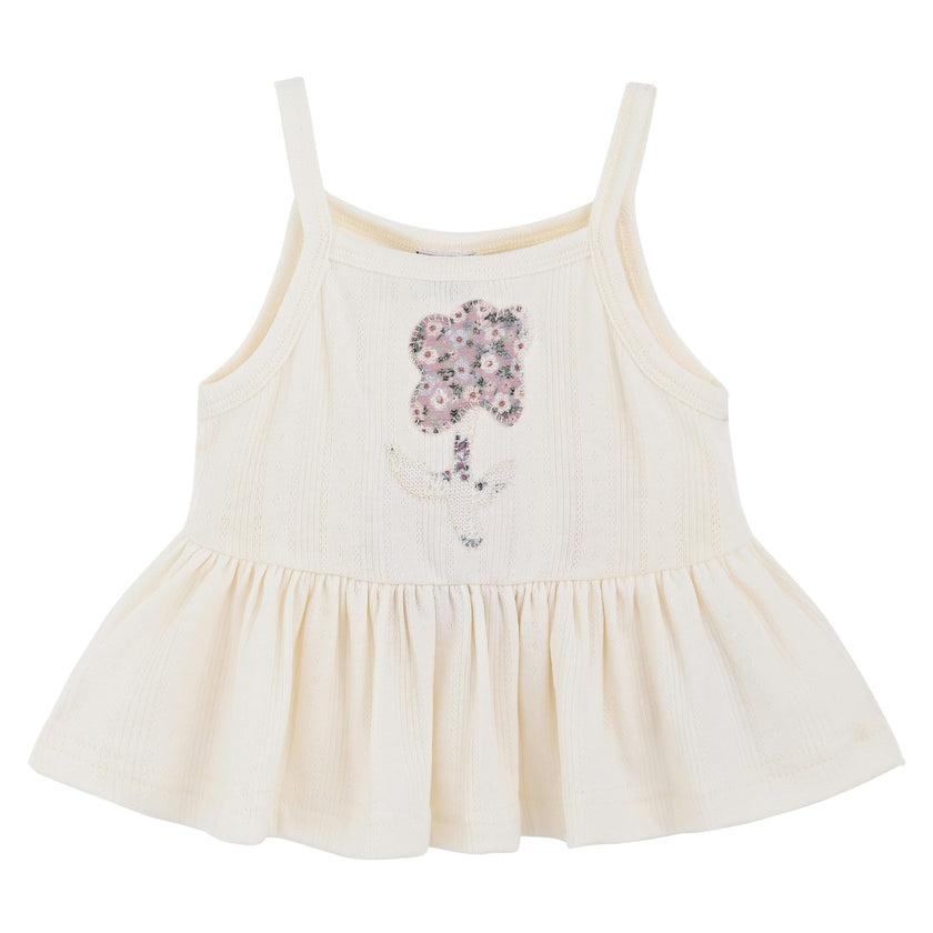 Pink Ruffle Short Set