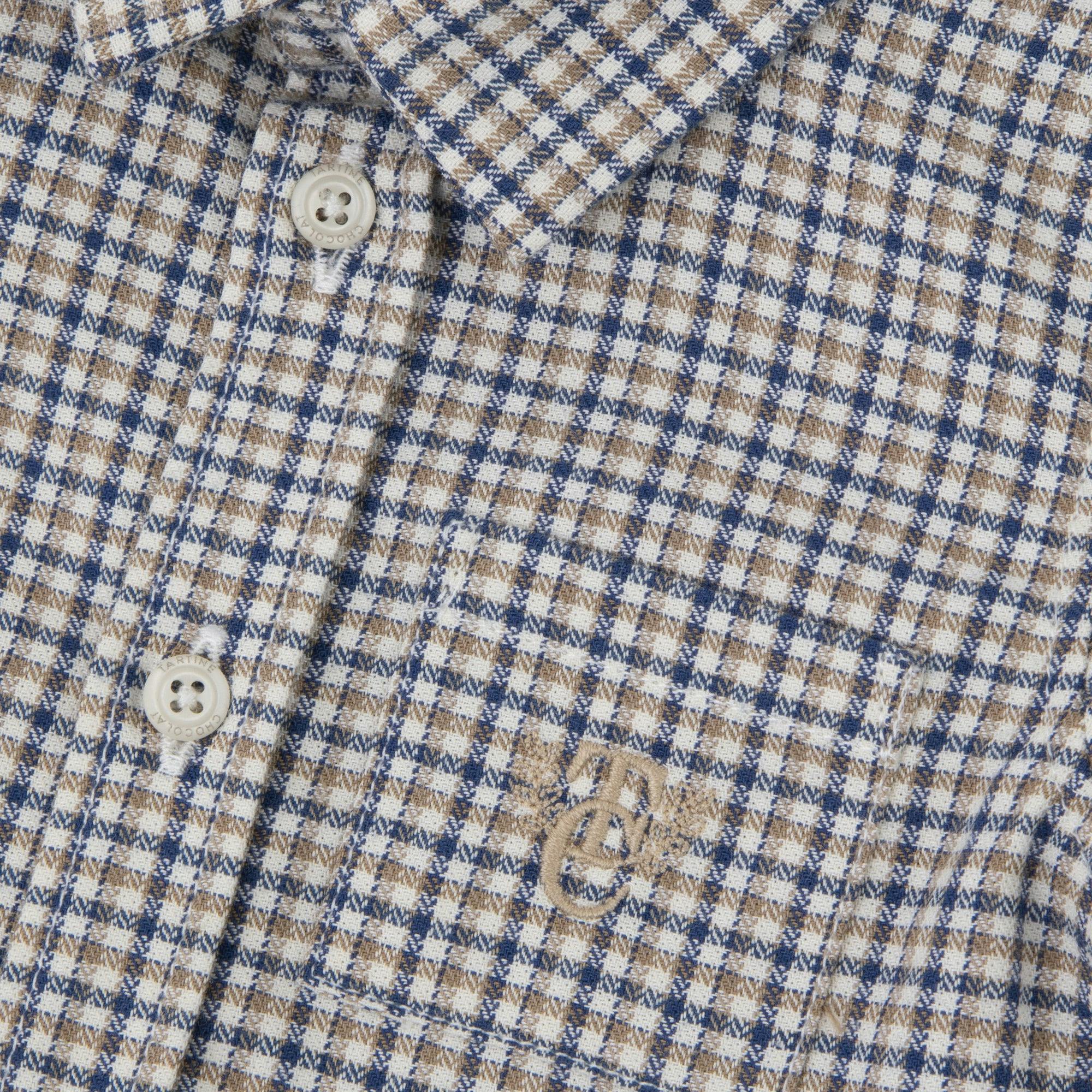 Cotton Baby Plaid Shirt