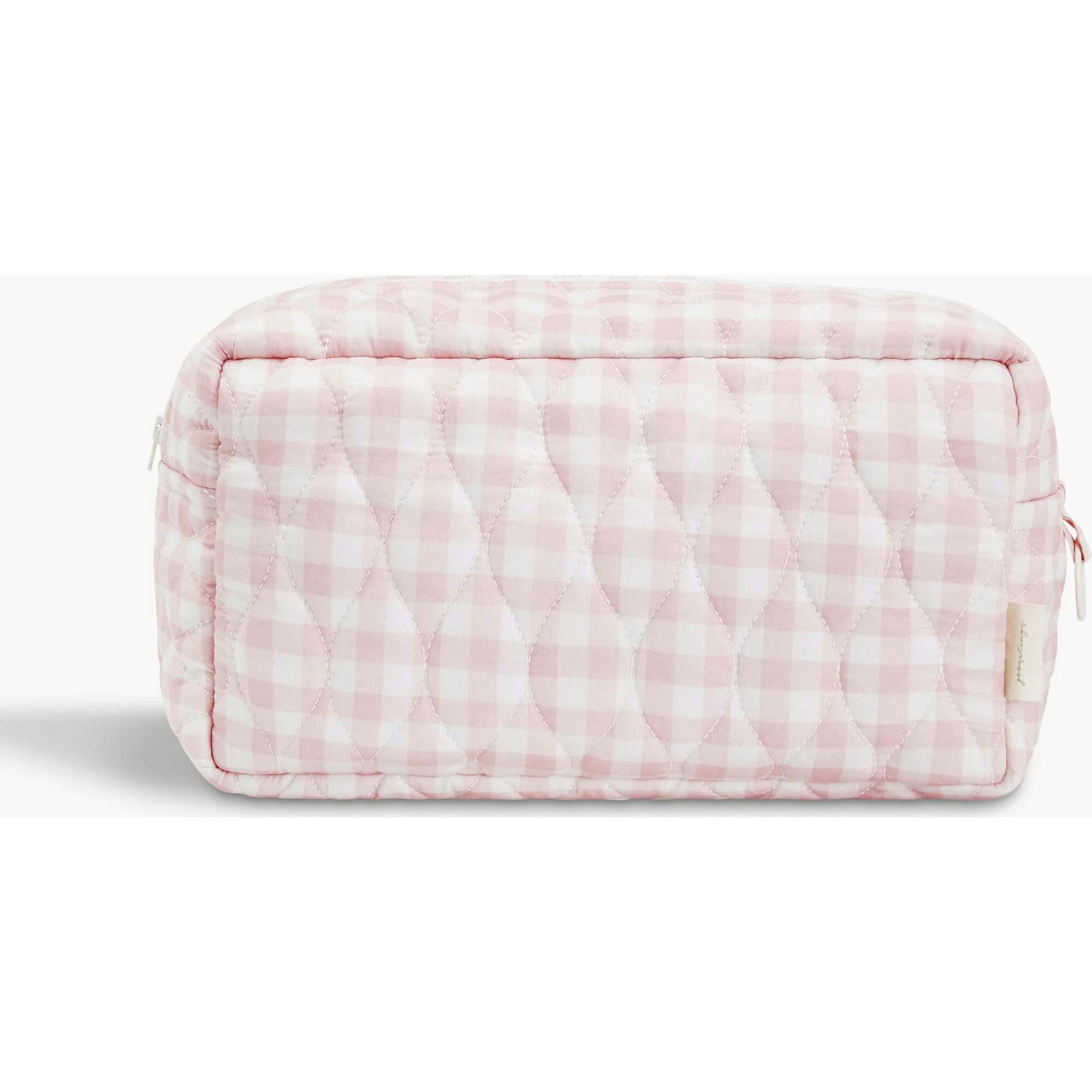 Toiletry Pouch Picnic Gingham Pink