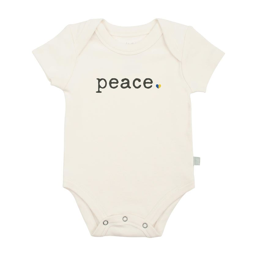 graphic bodysuit | peace