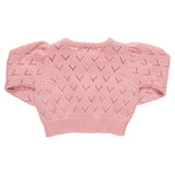 Girls Sadie Sweater - Pink