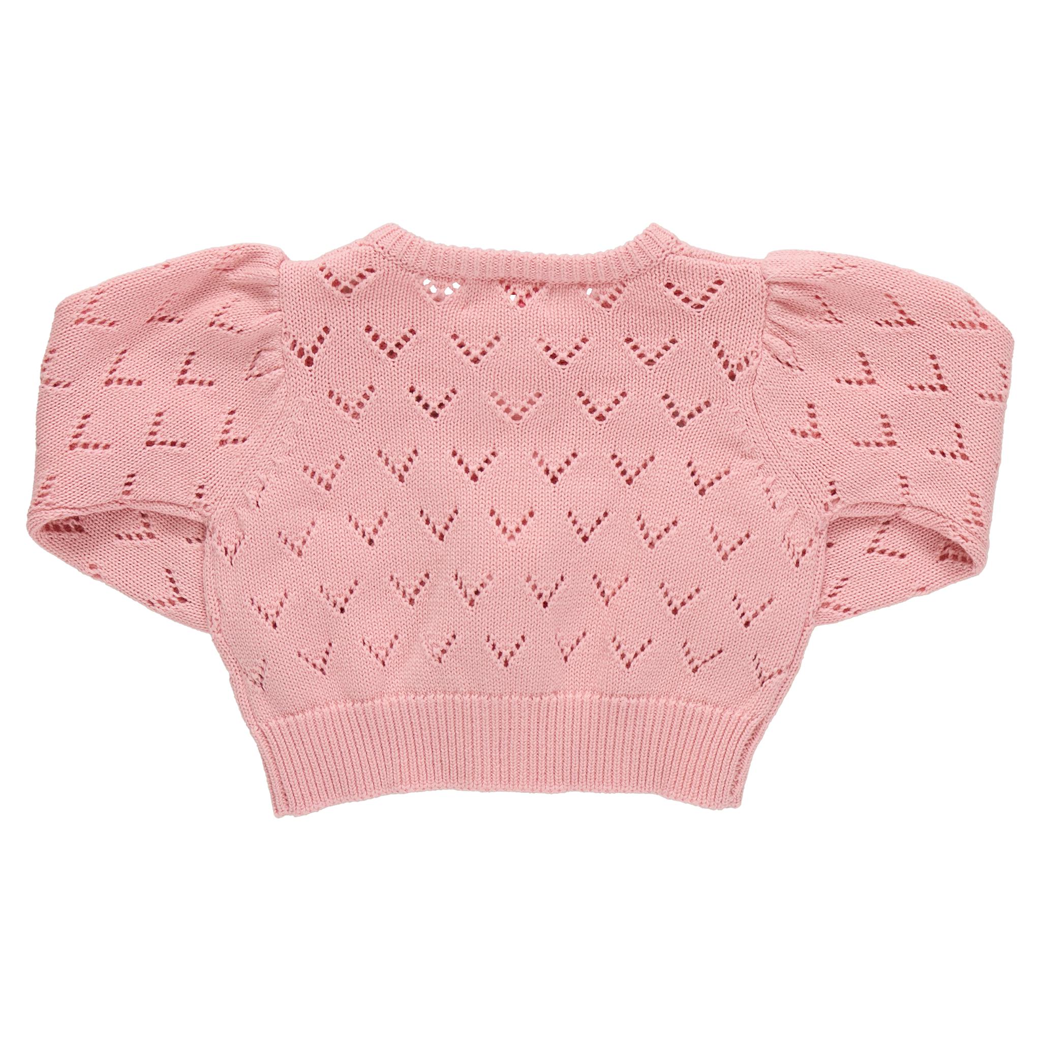 Girls Sadie Sweater - Pink