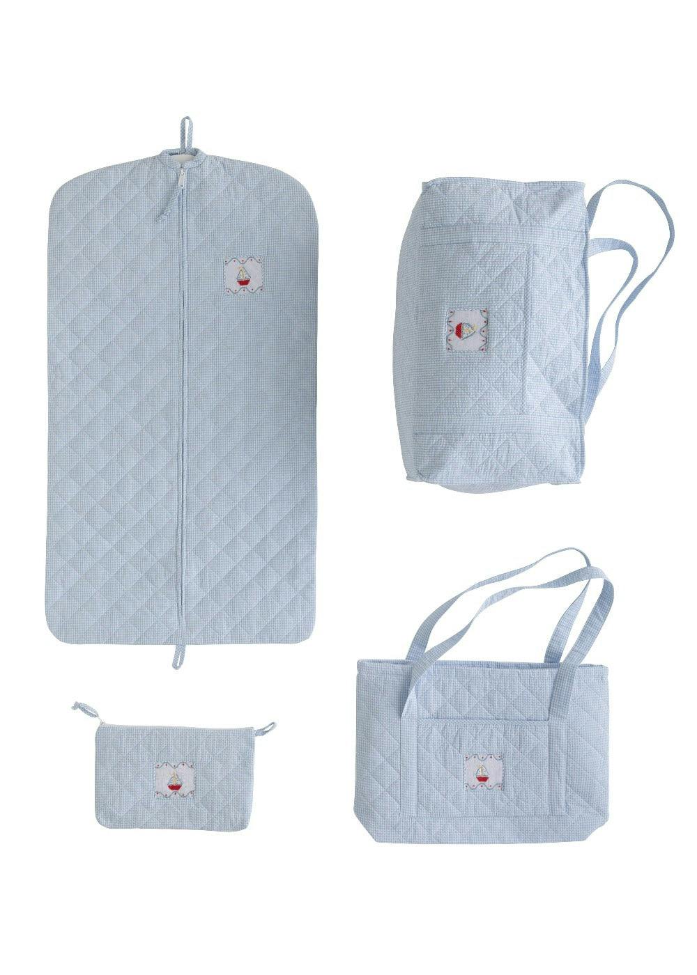 Quilted Luggage - Sailboat