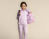 Casey Reversible Down Vest, Purple