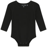 Pointelle Long Sleeve Rib Onesie