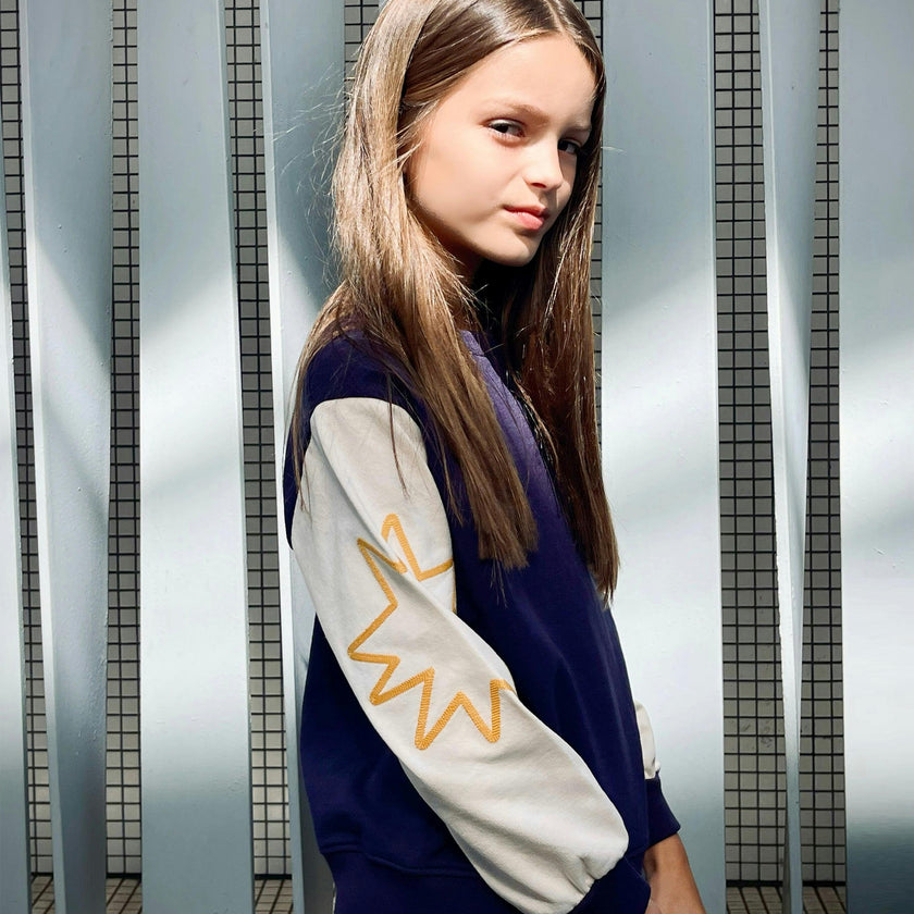 Recycled Cotton Shapes Kid Sweatshirt