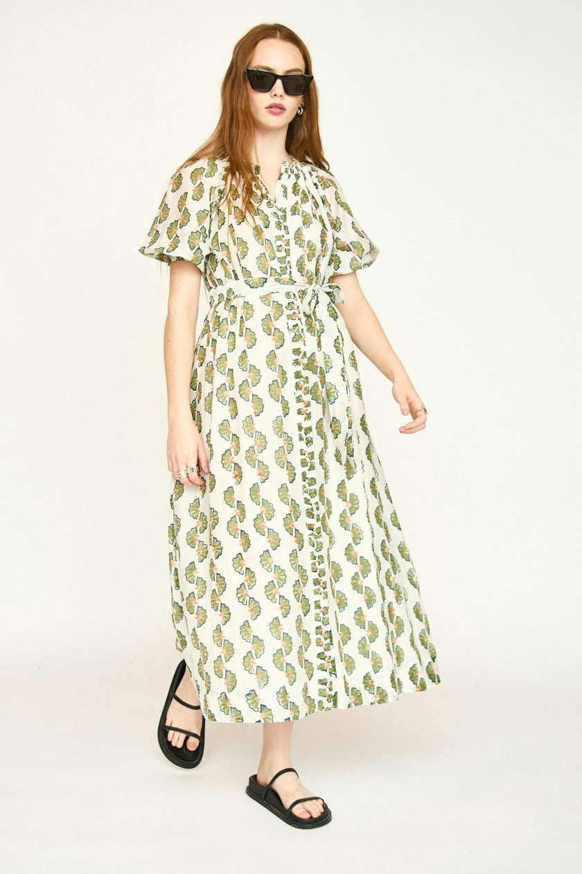 Somerset Dress in Dill Orchard Road
