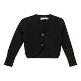 Tight Knit Cardigan Black