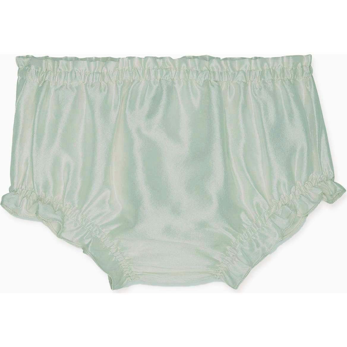 Sage Manon Silk Ceremony Baby Girl Bloomers