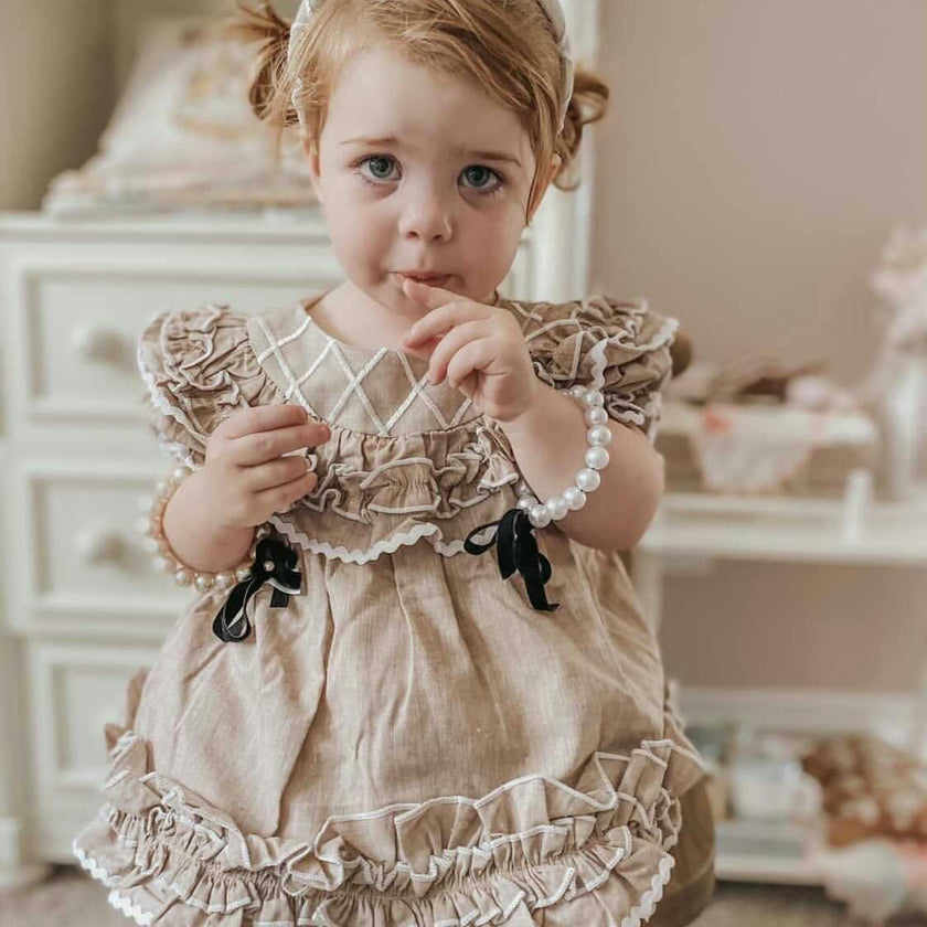 Ashlyn Linen Top and Shorts Set