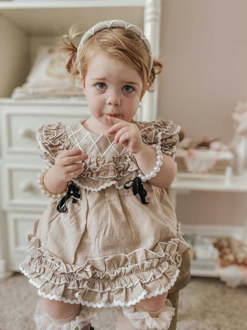 Ashlyn Linen Top and Shorts Set