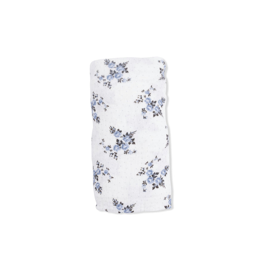 Belle Rosette Dot - Swaddle Blanket