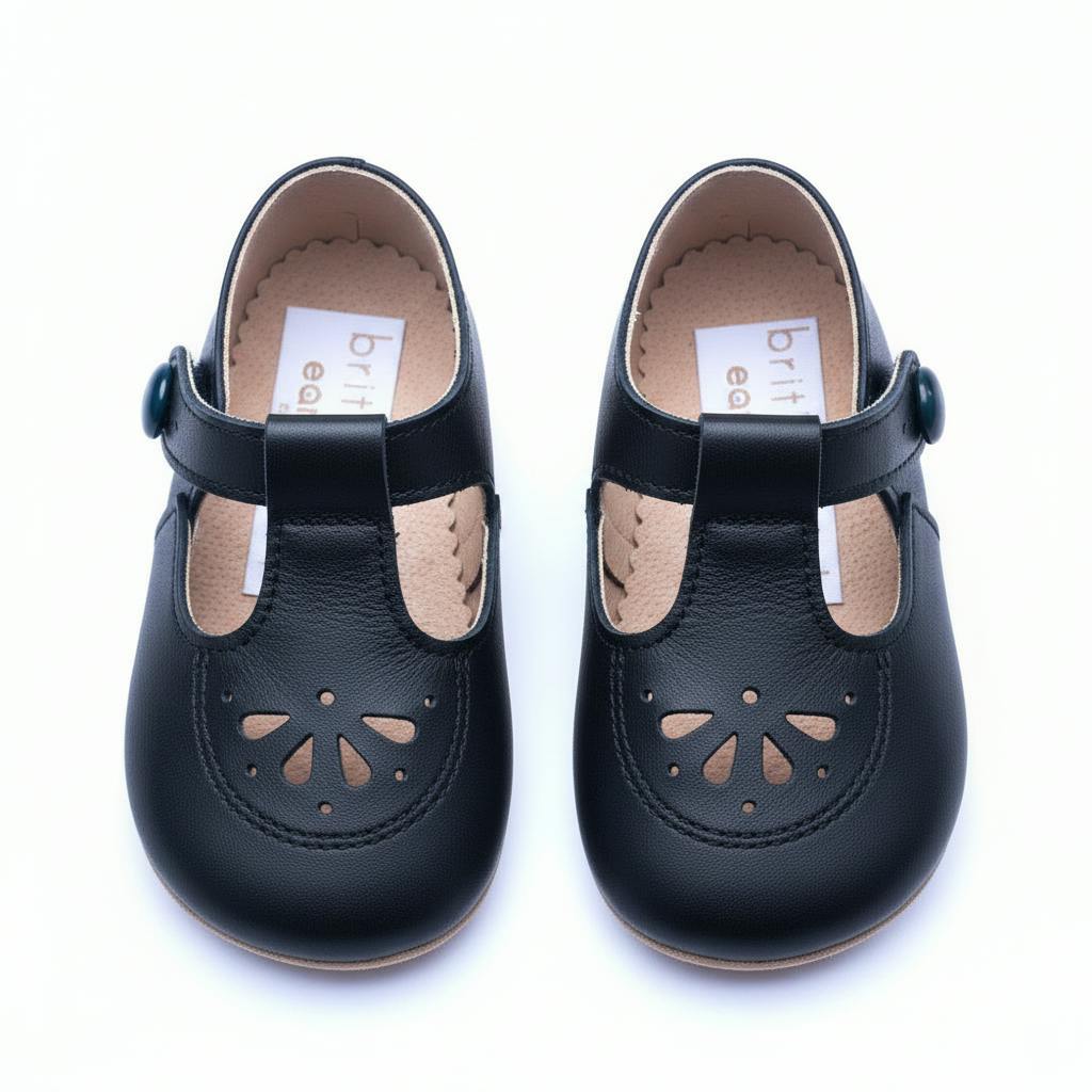 Robin British Pre-Walker Baby Shoes - So Navy
