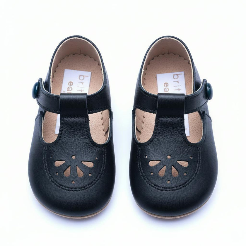Robin Pre-Walker Baby Shoes - So Black