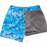 Sustainable Comfort Lined Drawstring Swim Short