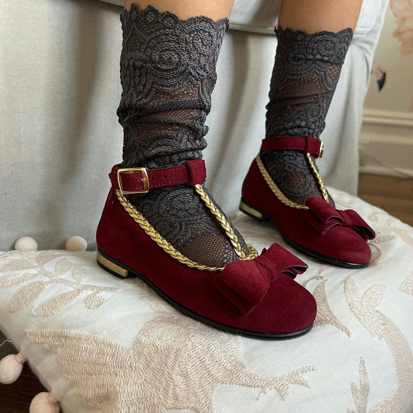 Empress Garnet Mary Janes