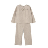 Girl Knit Pants and Sweater Set