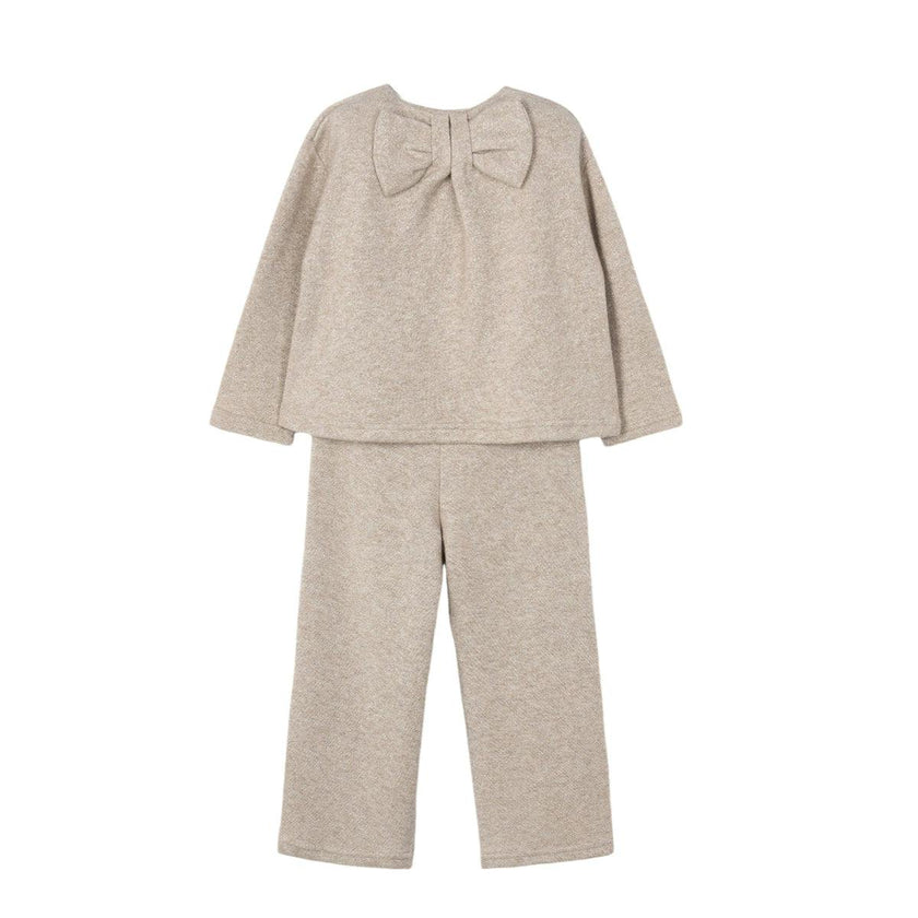 Girl Knit Pants and Sweater Set