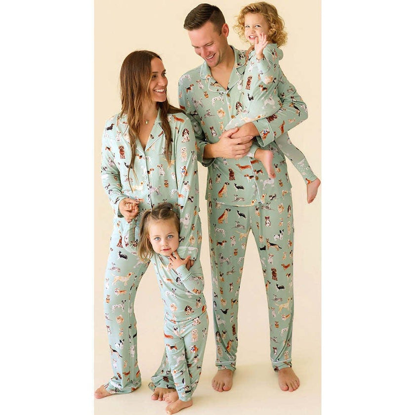 Posh Puppies Men's Luxe Pajama Pant Set