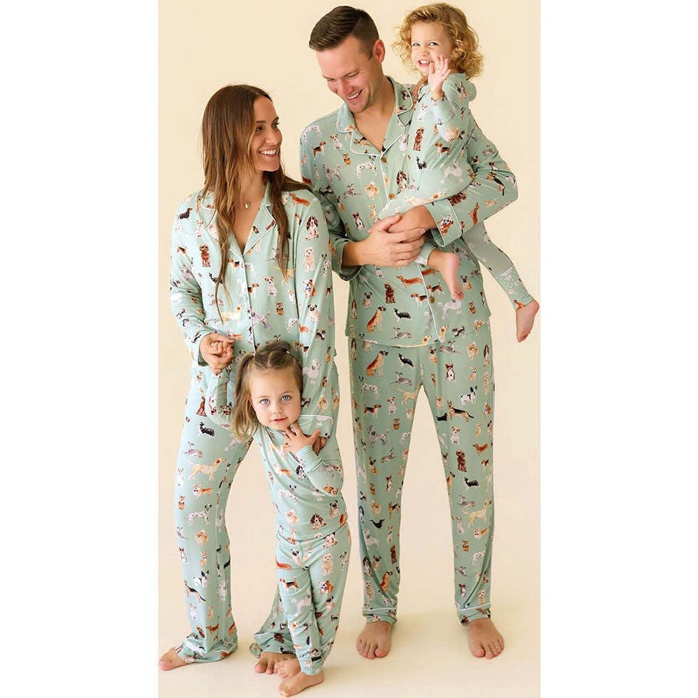 Posh Puppies Men's Luxe Pajama Pant Set