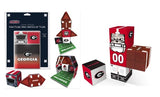 GEORGIA BULLDOGS Magnetic Fan Tiles & Qubee Character Combo Set