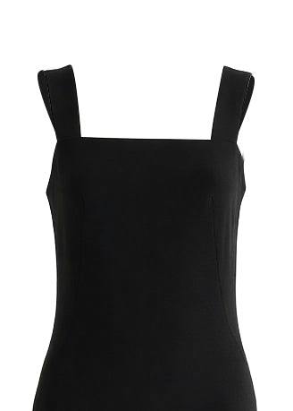 Black Elliston Bow-Tail Dress