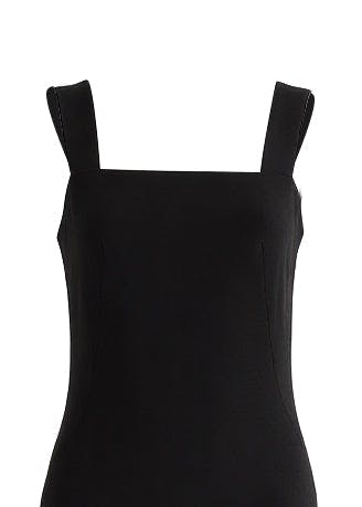 Black Elliston Bow-Tail Dress