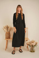 Copper Tencel Maxi Jumper