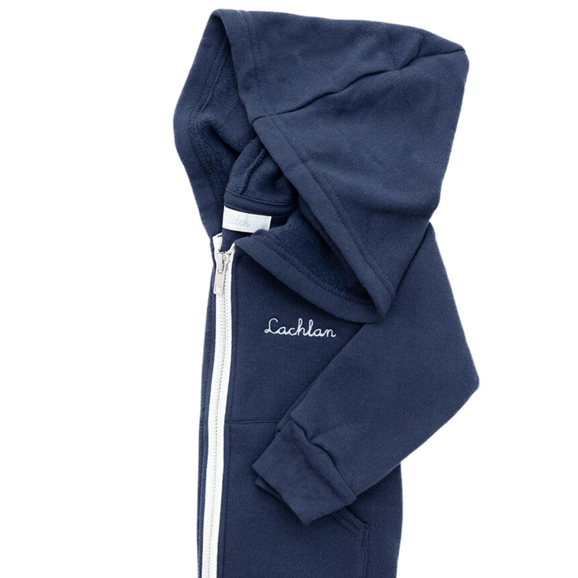 Hooded Zip-up Sweatshirt