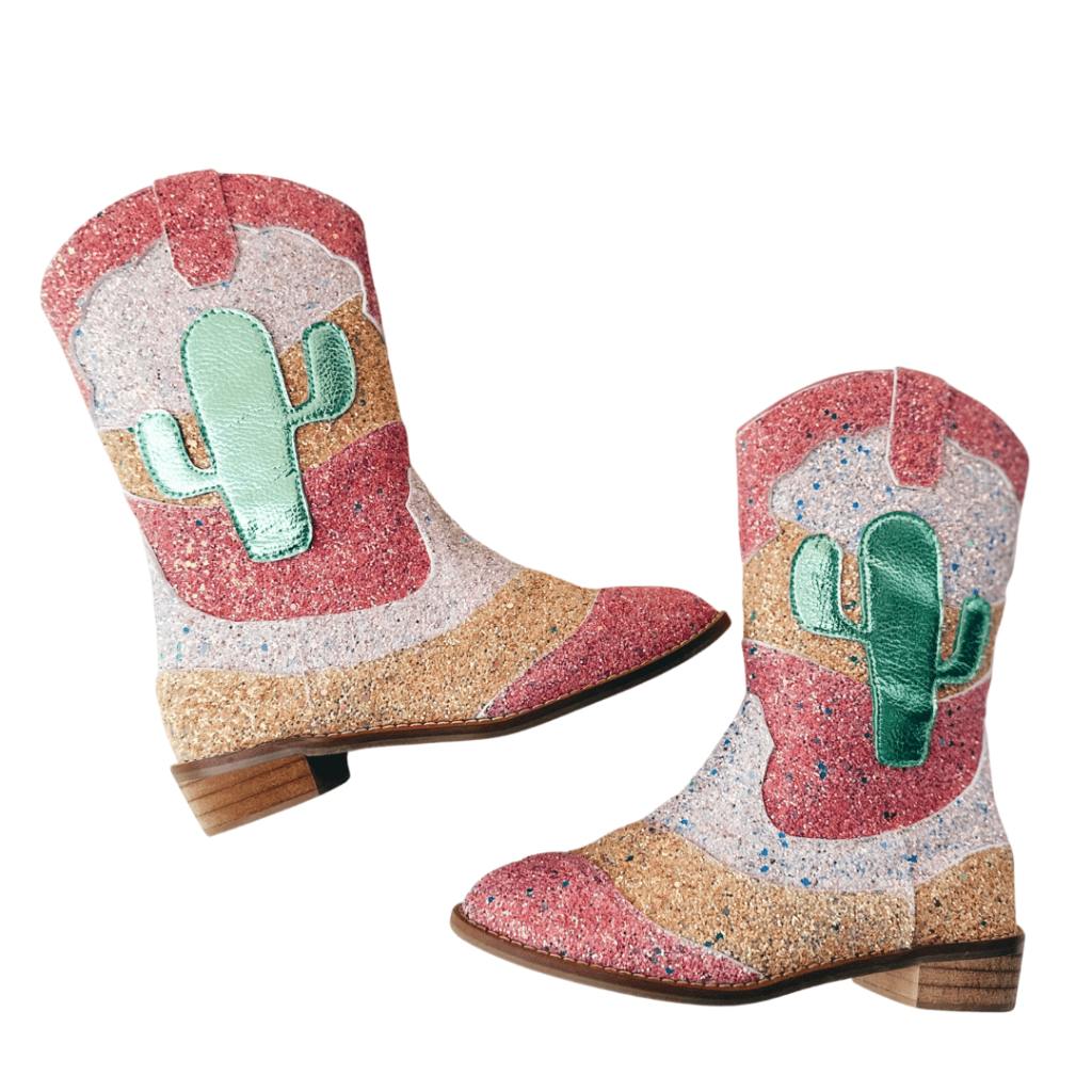 Cowgirl Cactus Cooler Boots
