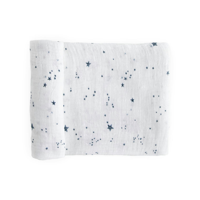 Cotton Muslin Swaddle Blanket - Shooting Stars