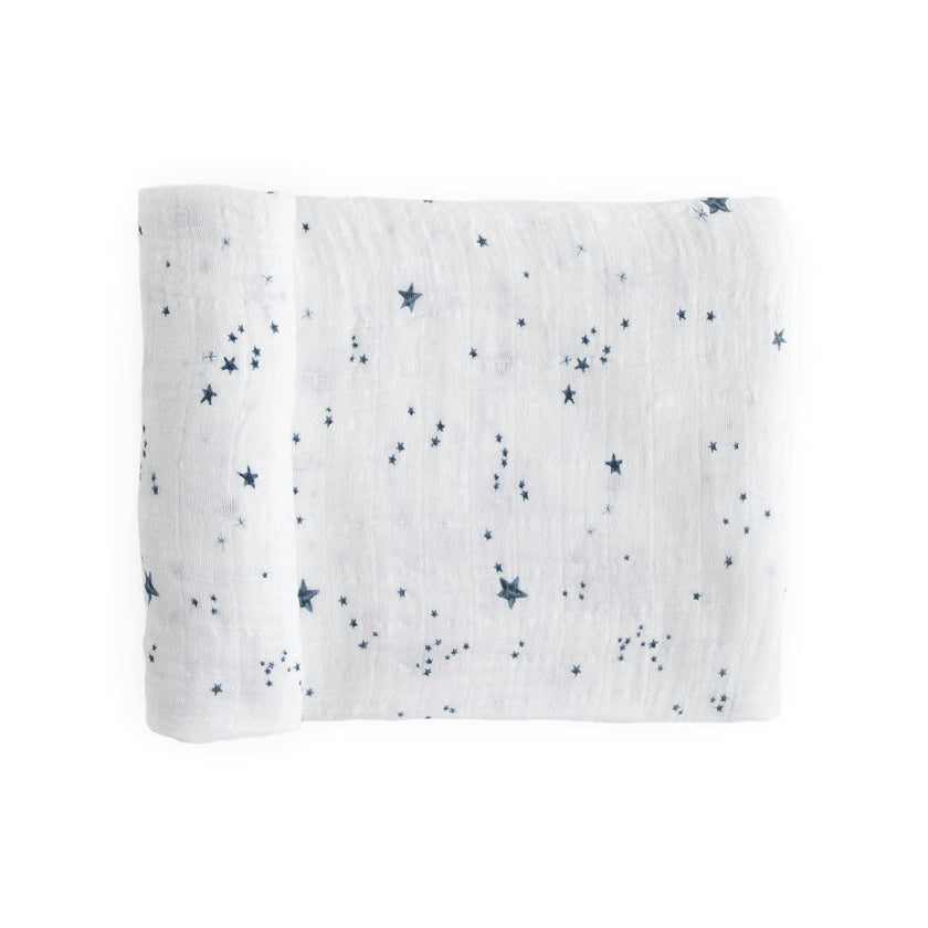 Cotton Muslin Swaddle Blanket - Shooting Stars