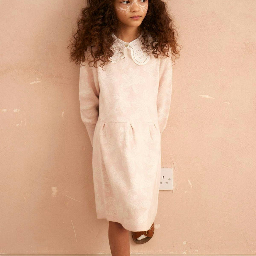 Chestnut Leaves Dress | Blush