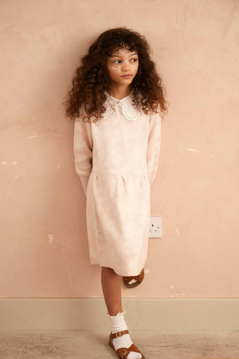 Chestnut Leaves Dress | Blush