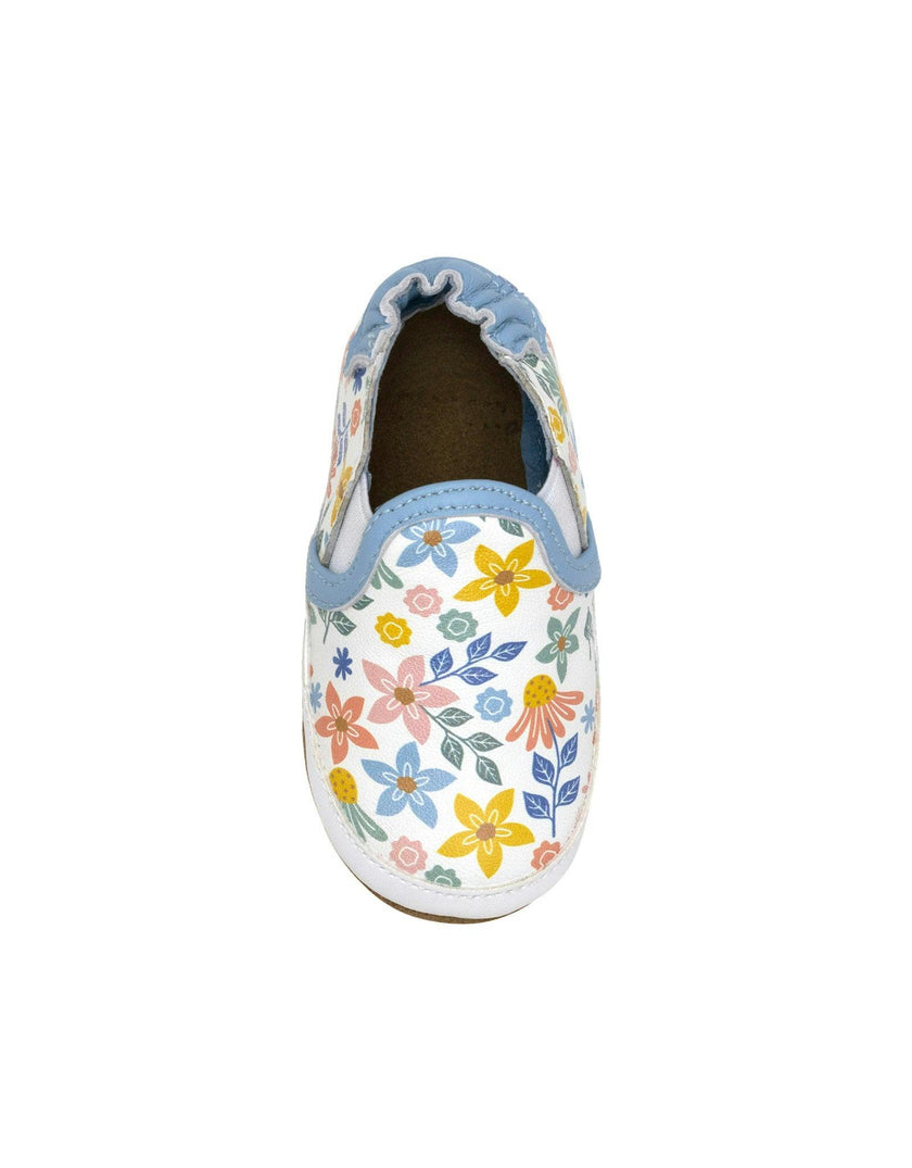 Bloom White Canvas Soft Sole