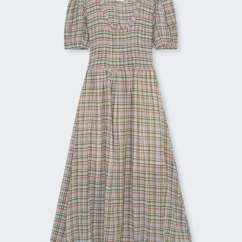 Zinnia Woman Dress Zinnia Check